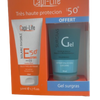 CAPI-LIFE Ecran solaire invisible+ gel nettoyant 50ml offert