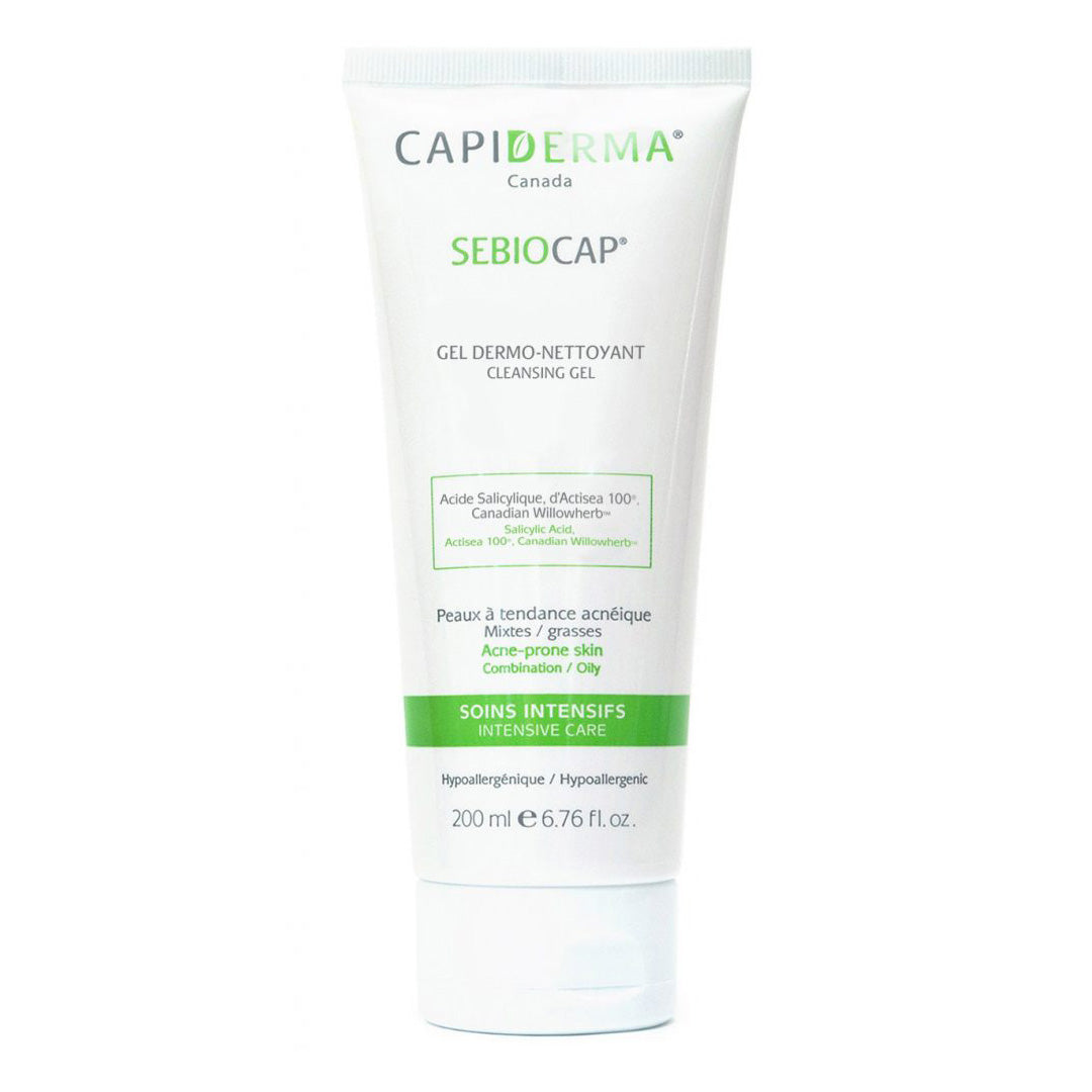 CAPIDERMA SEBIOCAP GEL DERMO-NETTOYANT 200mL