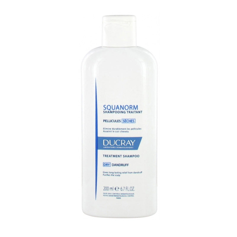 DUCRAY SQUANORM SHAMPOING TRAITANT PELLICULES SECHES 200ml