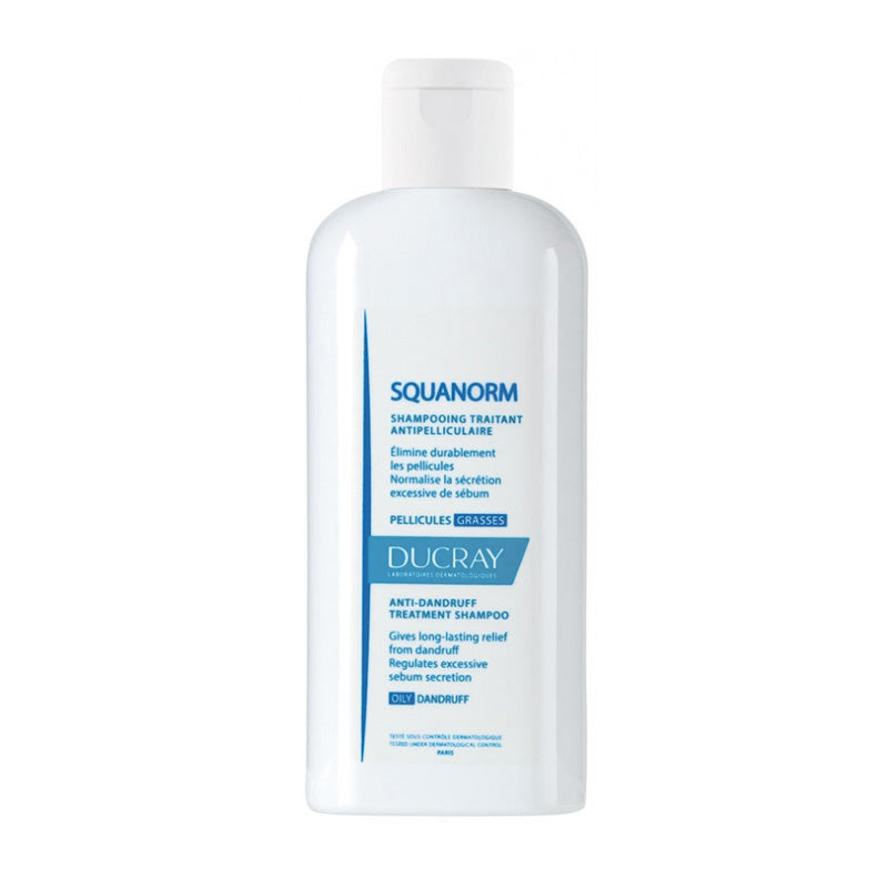 DUCRAY SQUANORM SHAMPOING TRAITANT ANTIPELLICULAIRE GRASSES 200mL