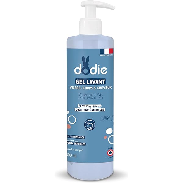 DODIE GEL LAVANT 3N1 500ml- visage, corps et cheveux