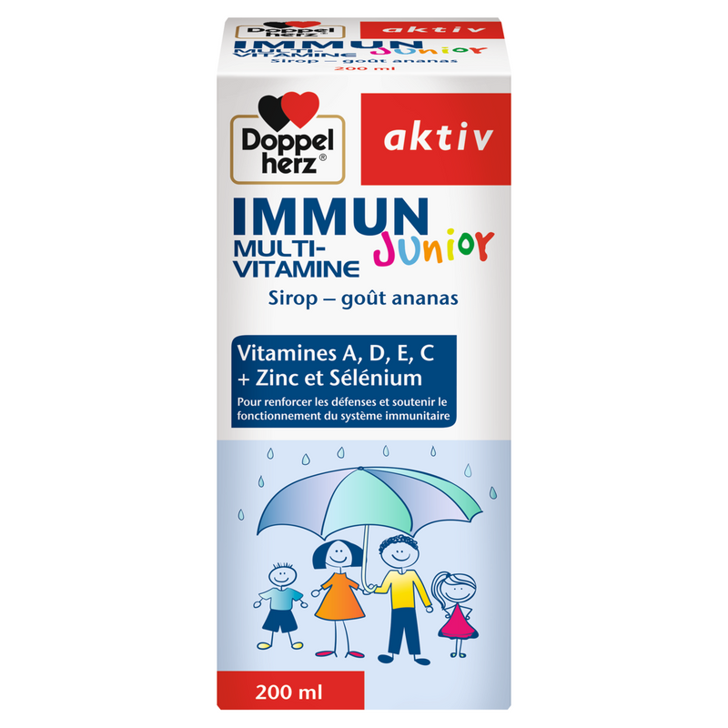 DOPPELHERZ AKTIV IMMUN JUNIOR MULTI-VITAMINE SIROP