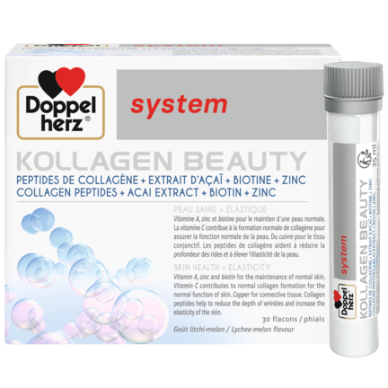 DOPPELHERZ KOLLAGEN BEAUTY 30 FLACONS