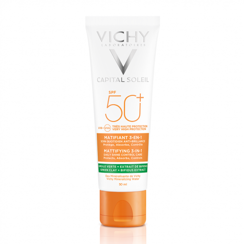 VICHY CAPITAL SOLEIL CREME MATIFIANT 3EN1 SPF 50+ 50ML