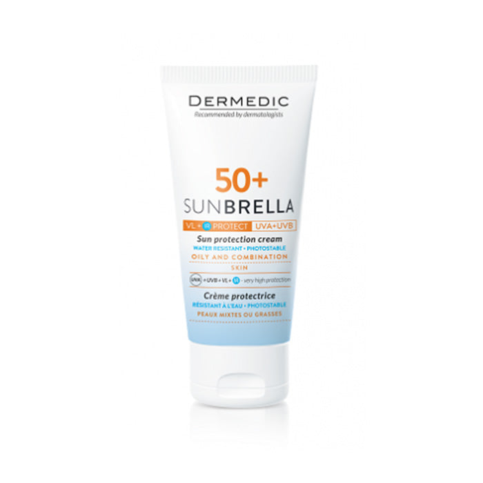 DERMEDIC SUNBRELLA SPF50+ PEAUX GRASSES À MIXTES