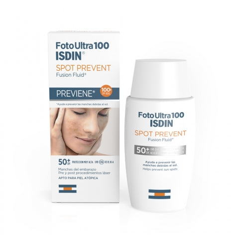 ISDIN FOTO ULTRA 100 SPOT PREVENT FUSION FLUIDE SPF50+ 50mL