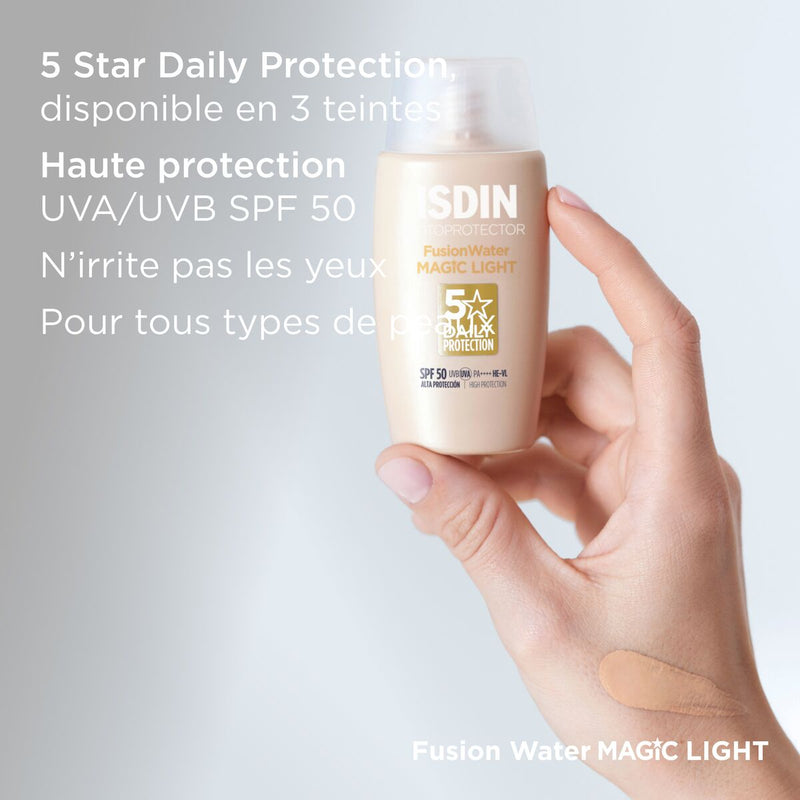 ISDIN FOTOPROTECTOR FUSION WATER COLOR LIGHT SPF50 50ml