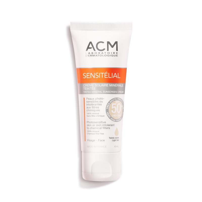 ACM SENSITÉLIAL CRÈME MINÉRALE SPF50+ TEINTE CLAIRE 40ml