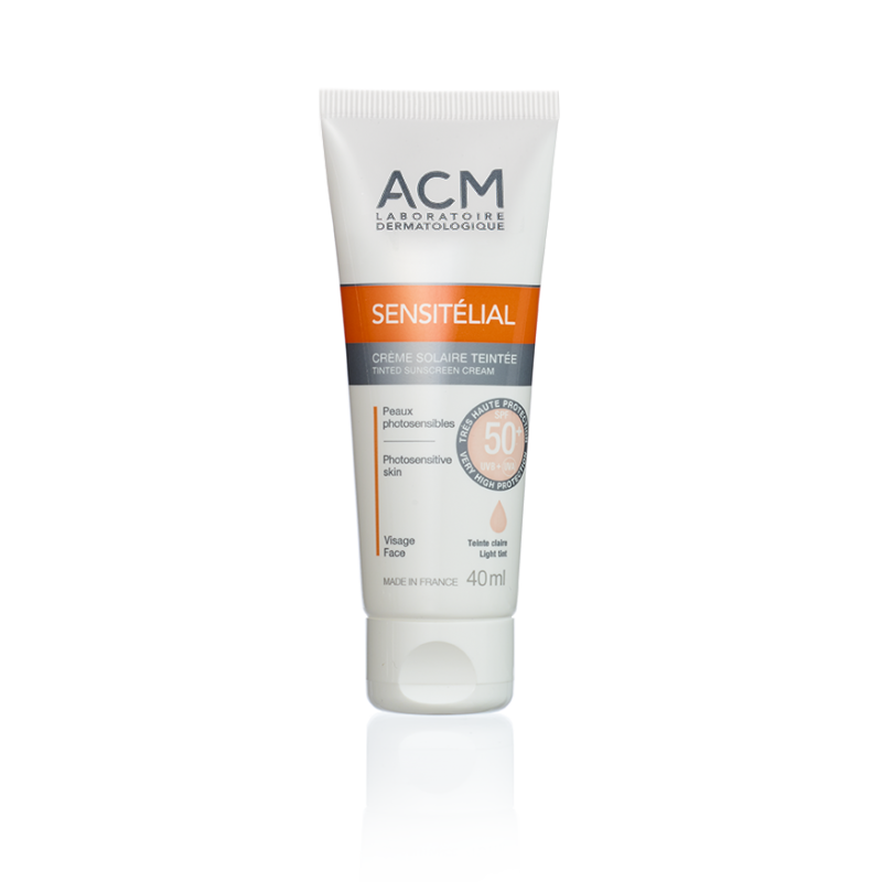 ACM SENSITÉLIAL CRÈME TEINTE CLAIRE SOLAIRE SPF 50+ 40ml