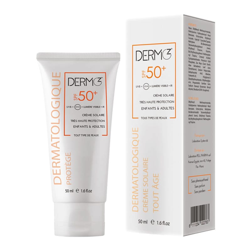 DERMOZ ECRAN SOLAIRE 50SPF 50mL