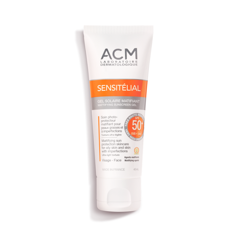 ACM SENSITÉLIAL GEL SOLAIRE MATIFIANT SPF 50+ 40ml