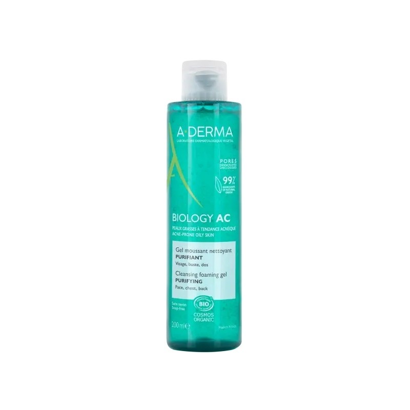 A-DERMA BIOLOGY AC GEL MOUSSANT PURIFIANT 200mL